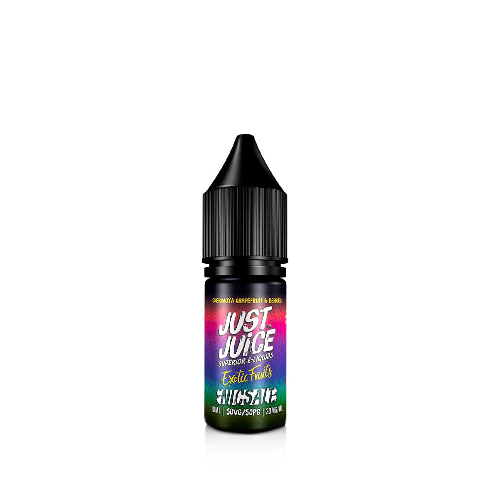 Just Juice  Exotic Fruits Chirimoya, Grapefruit & Mixed Berries Nic Salt E-Liquid