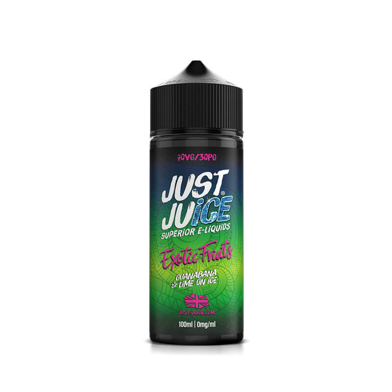 Just Juice  Guanabana, Lime On Ice 100ml Shortfill E-Liquid