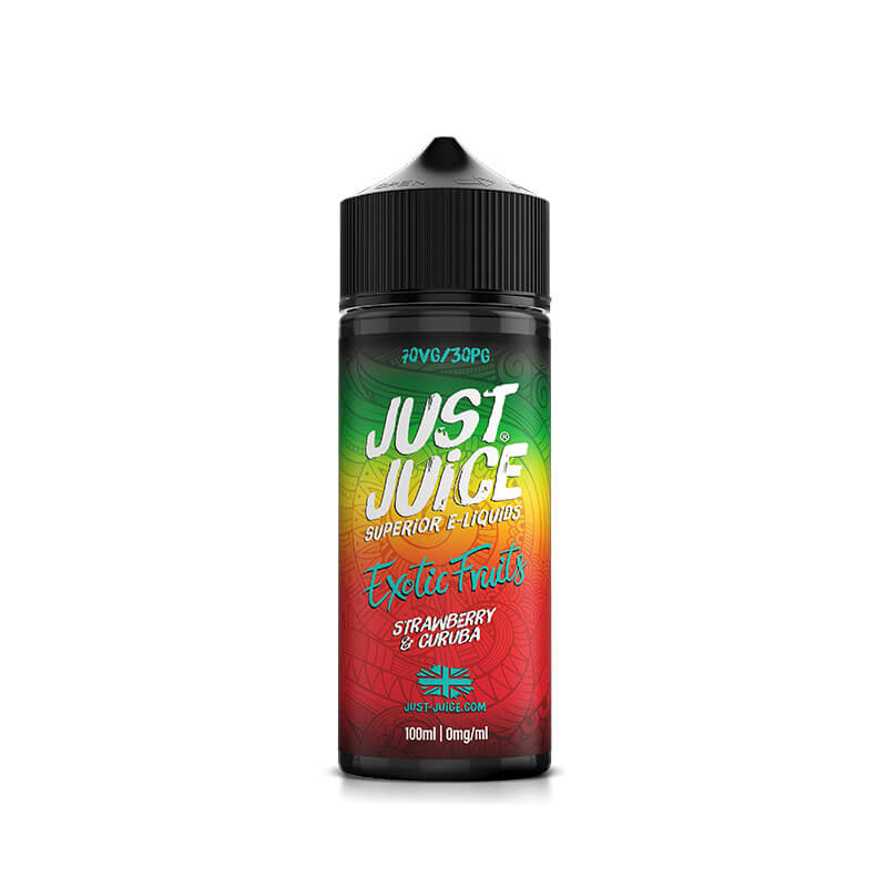 Just Juice  Strawberry & Curuba 100ml Shortfill E-Liquid