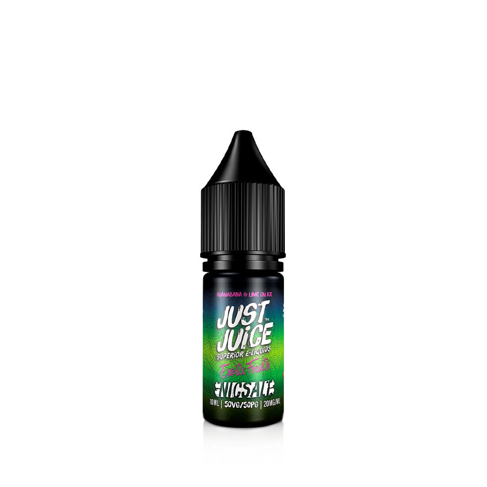 Just Juice  Exotic Fruits Guanabana, Lime on Ice Nic Salt E-Liquid