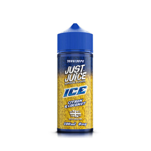 Just Juice  Citron & Coconut On Ice 100ml Shortfill E-Liquid