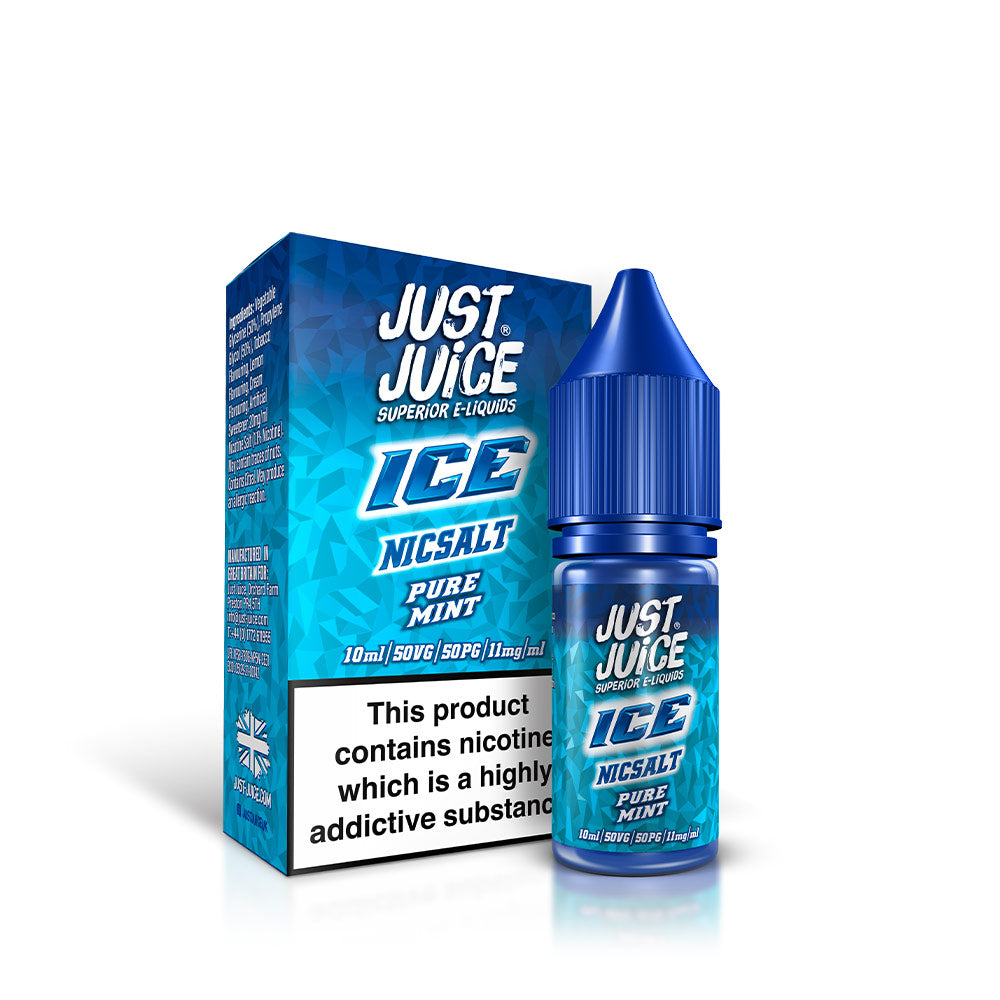 Just Juice  Pure Mint Ice 10ml Nic Salts E-Liquid