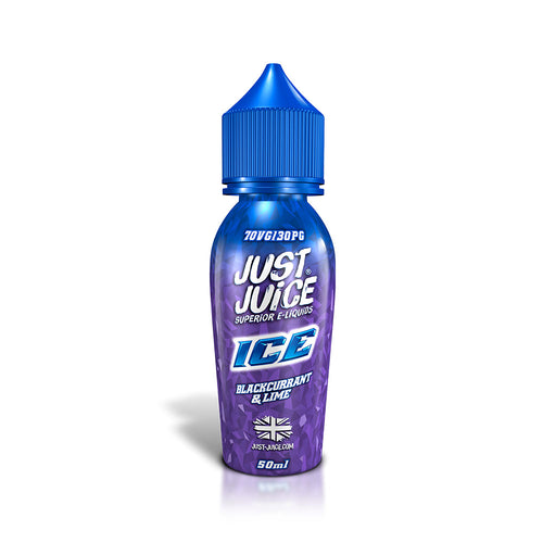 Just Juice  Blackcurrant & Lime Ice 50ml Shortfill E-Liquid