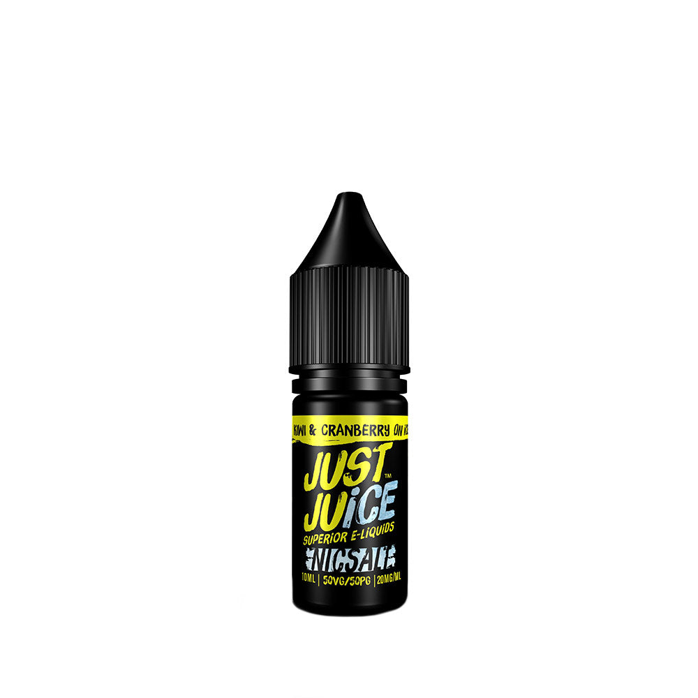 Just Juice  Kiwi & Cranberry on Ice Nic Salts E-Liquid