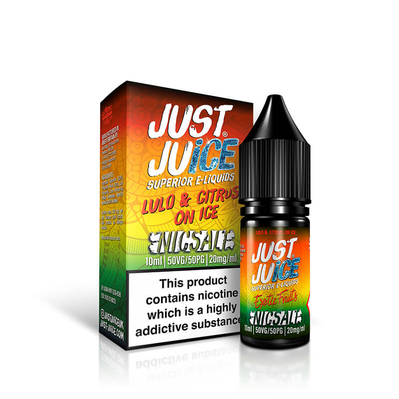 Just Juice  Exotic Fruits Lulo Citrus Nic salt  E-Liquid