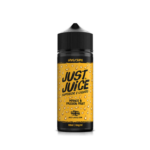 Just Juice  Mango & Passion Fruit 100ml Shortfill E-Liquid