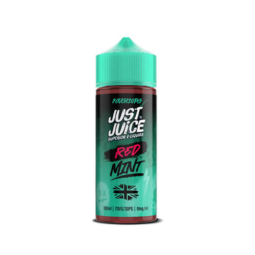 Just Juice  Red Mint 100ml Shortfill E-Liquid