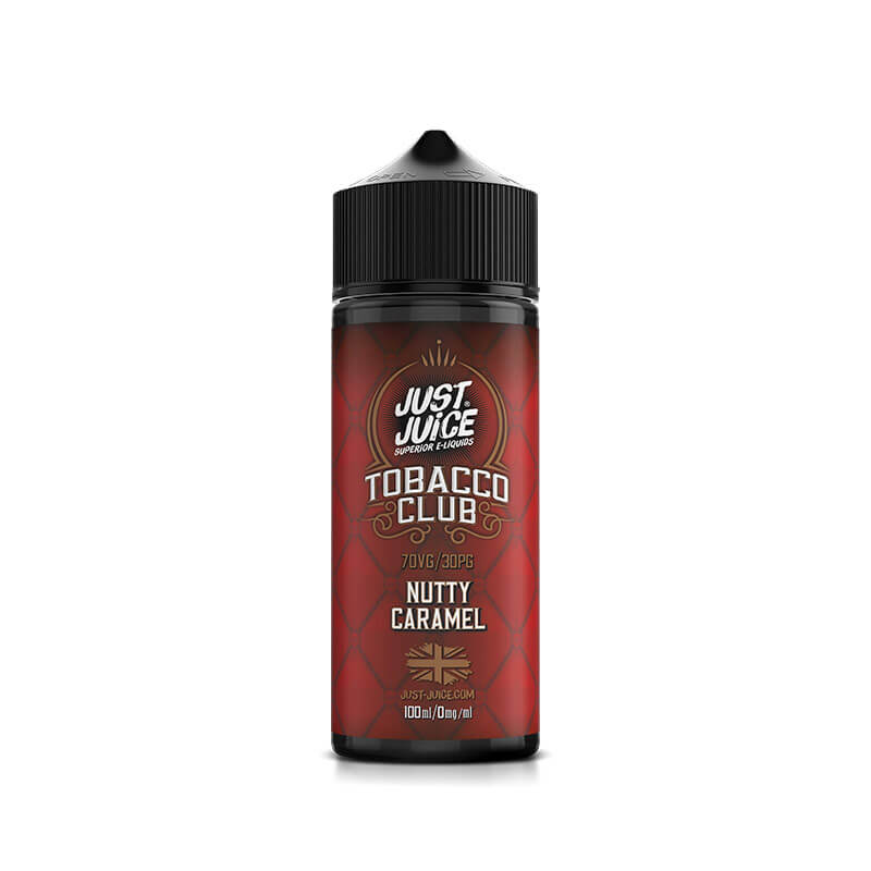 Just Juice  Nutty Caramel Tobacco 100ml Shortfill E-Liquid