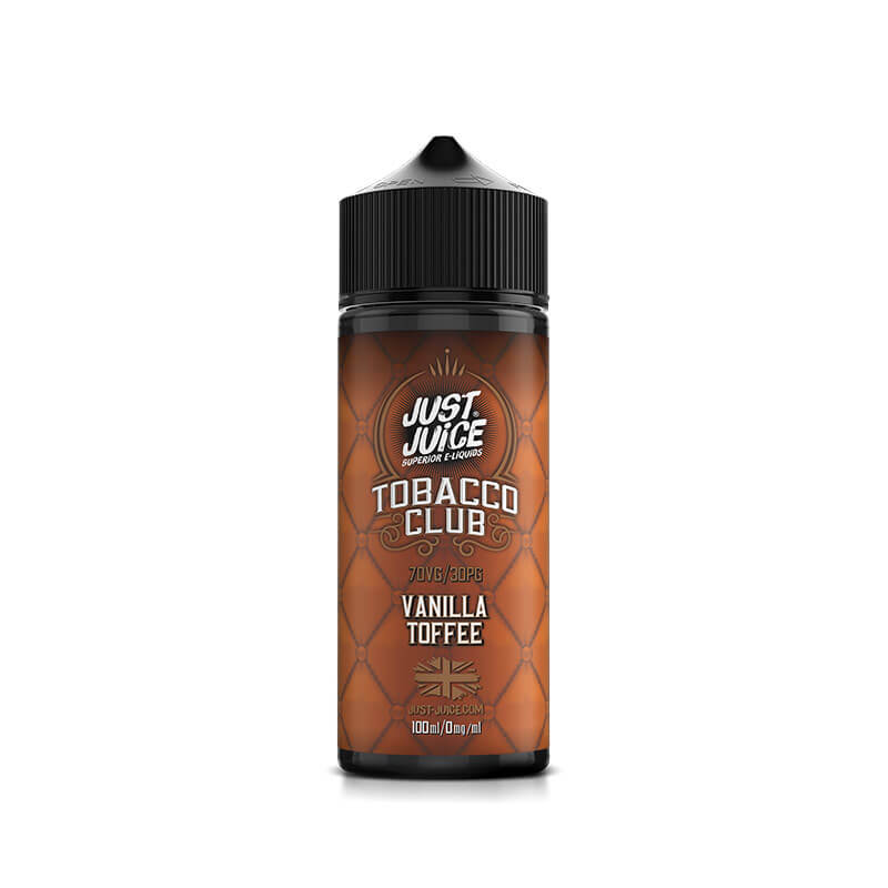 Just Juice  Vanilla Toffee Tobacco 100ml Shortfill E-Liquid