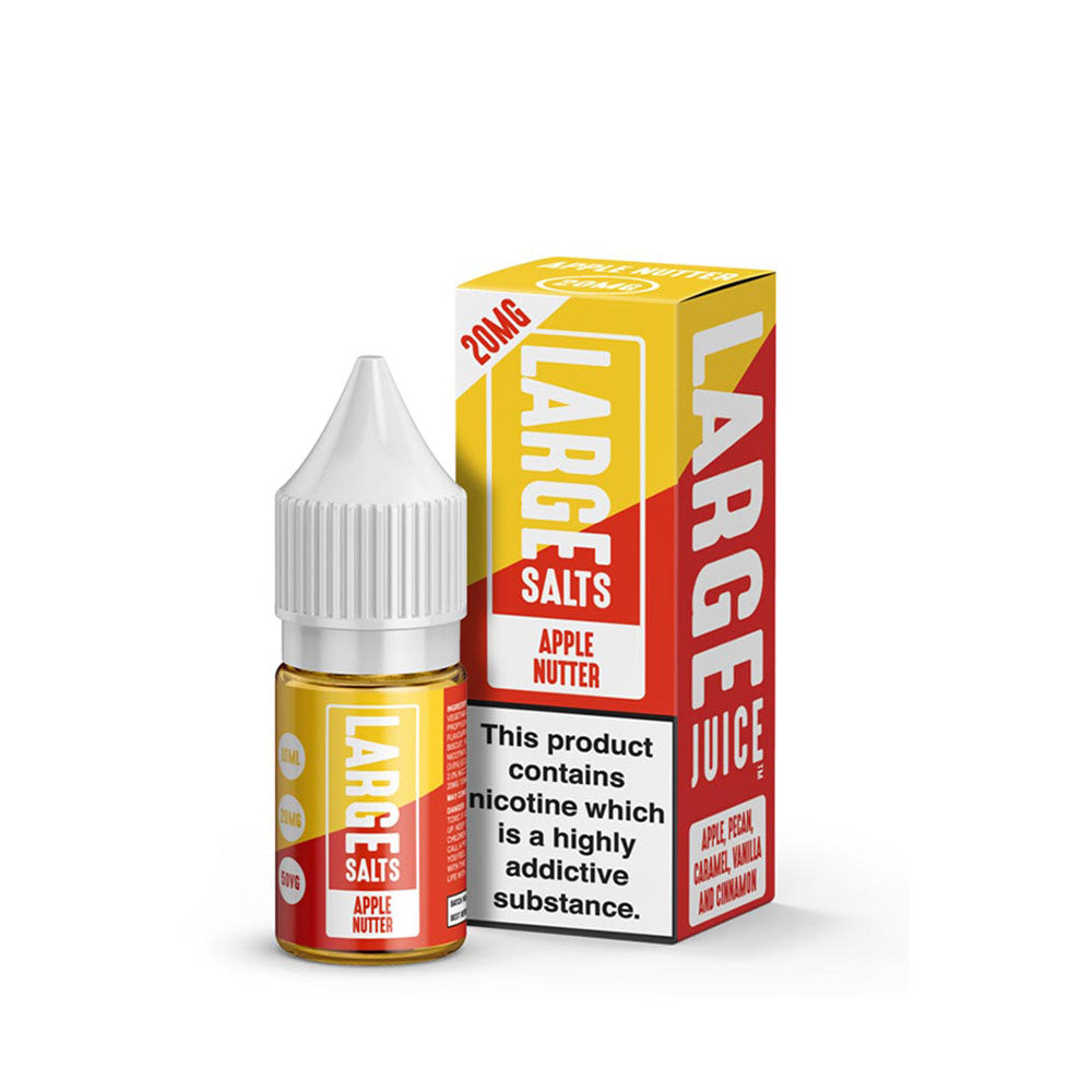 Large Juice Large Salts Apple Nutter 10ml Nic Salt E-Liquid