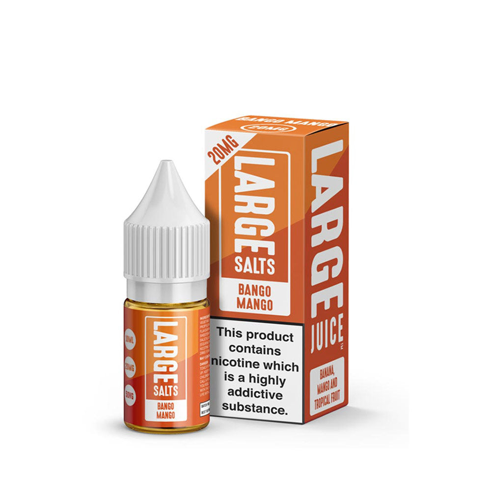 Large Juice Large Salts Bango Mango 10ml Nic Salt E-Liquid