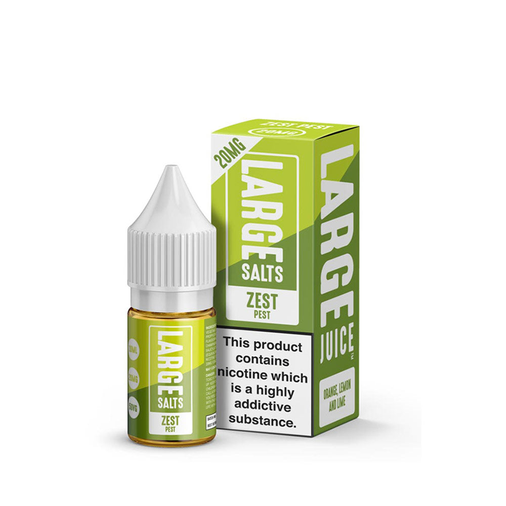 Large Juice Large Salts Zest Pest 10ml Nic Salt E-Liquid