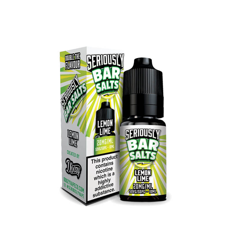 Doozy Vape Co Seriously Bar Salts Lemon Lime 10ml