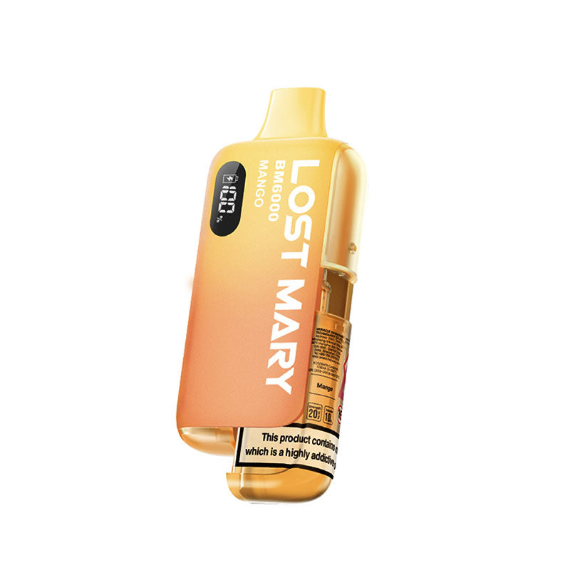 Lost Mary BM6000 Mango Disposable Vape  - 20mg