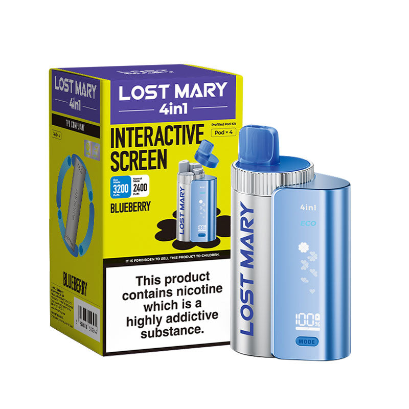 Lost Mary 4in1 Blueberry Pre-Filled Pod Kit