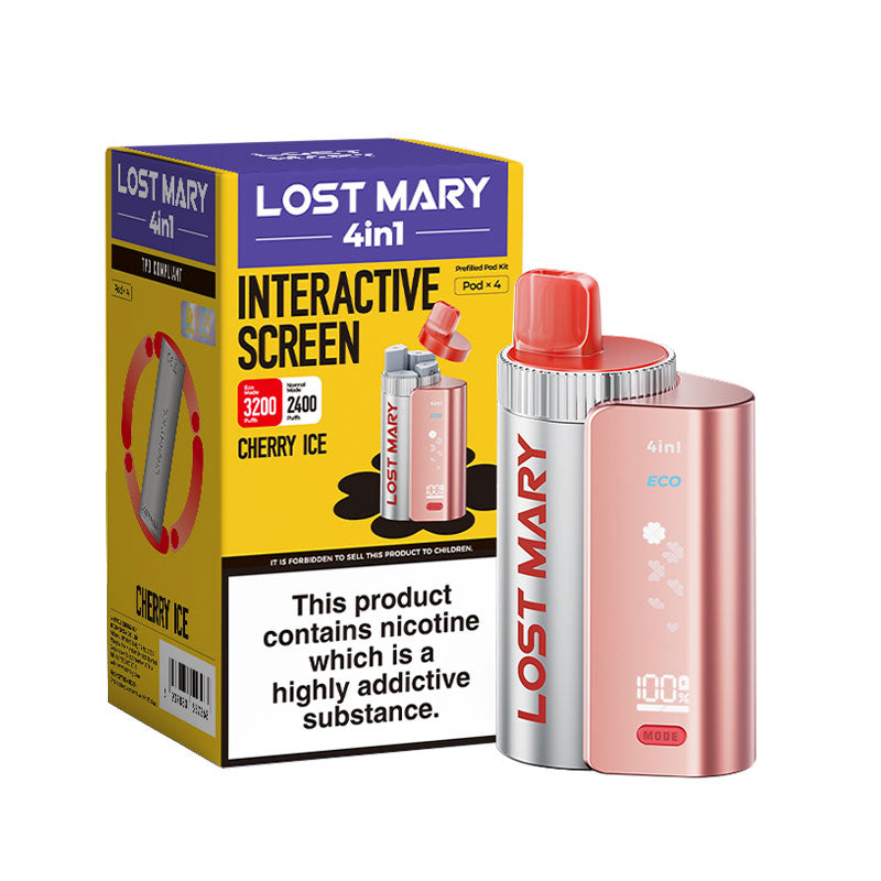 Lost Mary 4in1Cherry Ice Pre-Filled Pod Kit