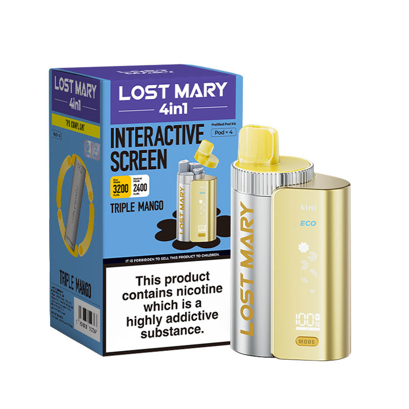 Lost Mary 4in1 Triple Mango Pre-Filled Pod Kit