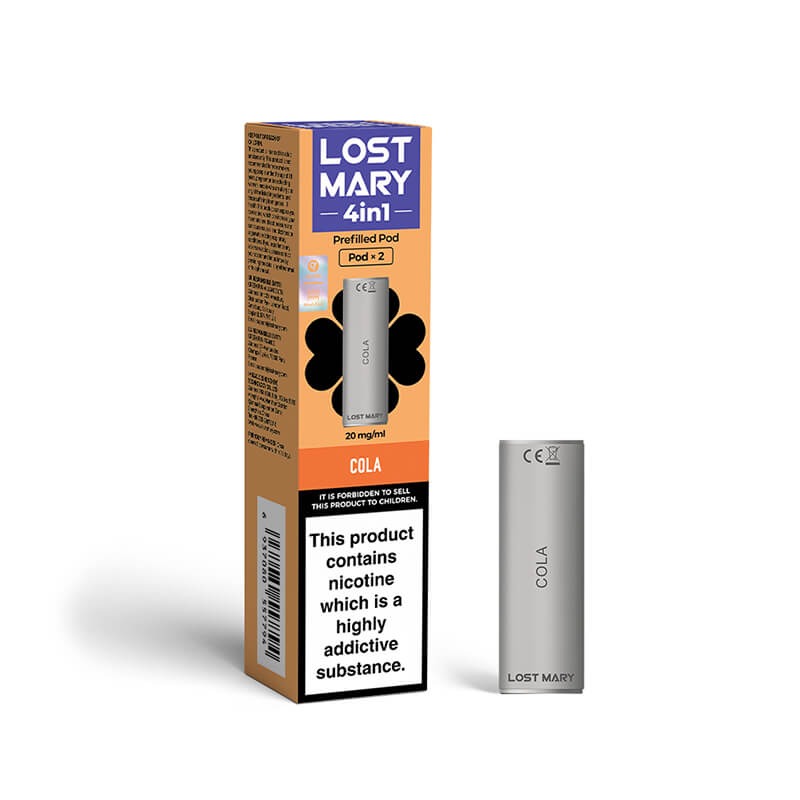 Lost Mary 4in1 Cola Prefilled Vape Pods 20mg - 2 Pods