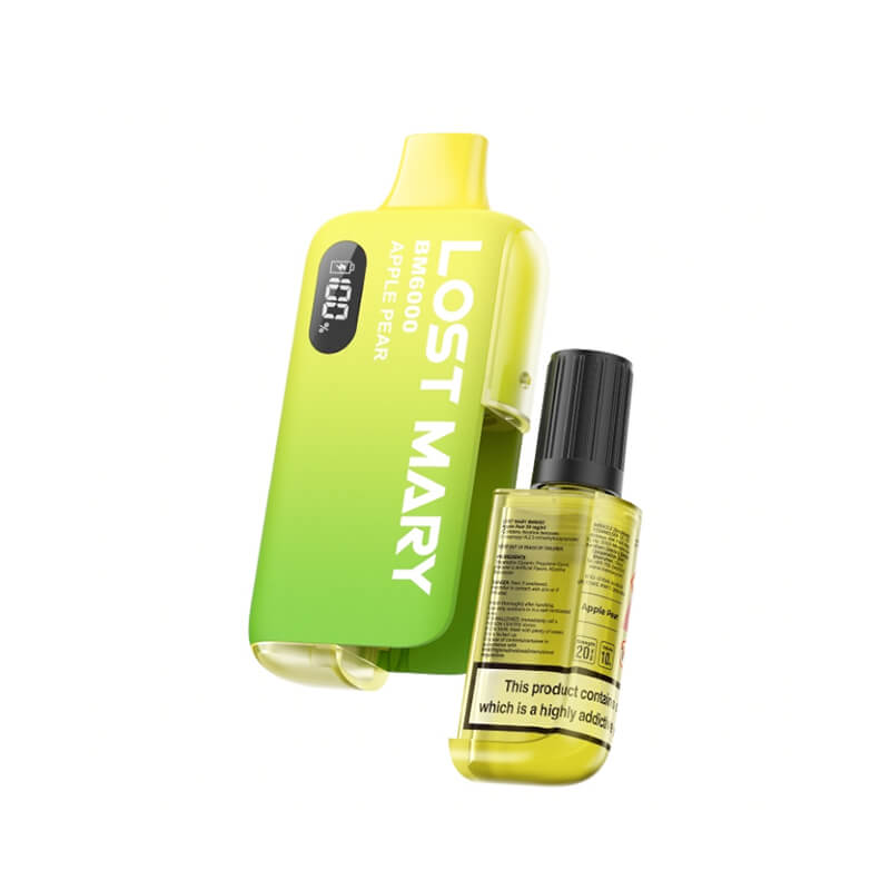 Lost Mary BM6000 Apple Pear Disposable Vape  - 20mg