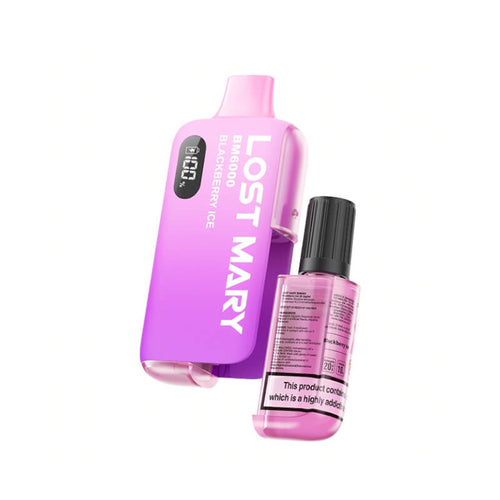 Lost Mary BM6000 Blackberry Ice Disposable Vape  - 20mg