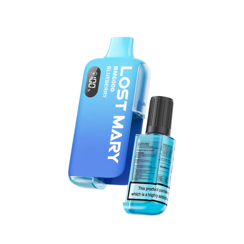 Lost Mary BM6000 Blueberry Disposable Vape  - 20mg