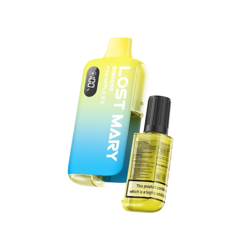 Lost Mary BM6000 Pineapple Ice Disposable Vape  - 20mg