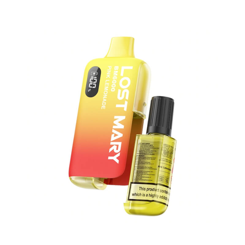 Lost Mary BM6000 Pink Lemonade Disposable Vape  - 20mg