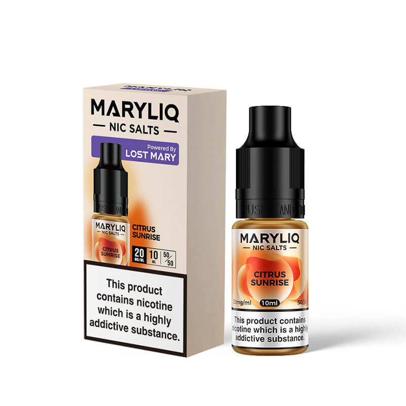 Lost Mary Maryliq Citrus Sunrise 10ml Nic Salt E-Liquid