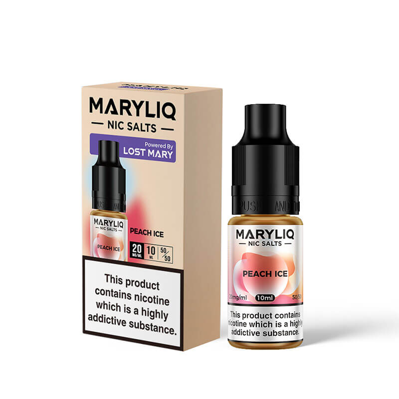 Lost Mary Maryliq Peach Ice 10ml Nic Salt E-Liquid