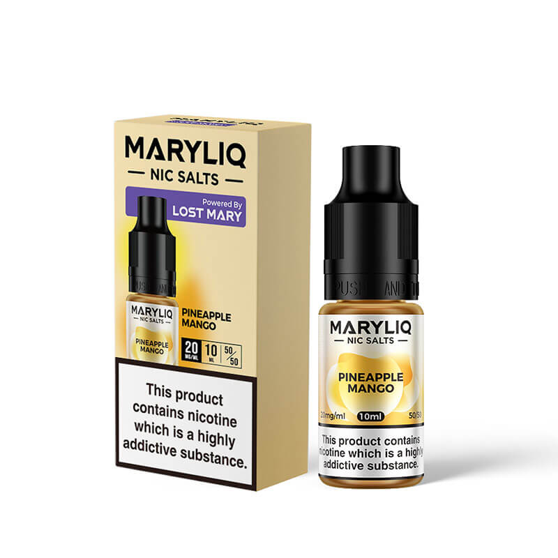 Lost Mary Maryliq Pineapple Mango 10ml Nic Salt E-Liquid