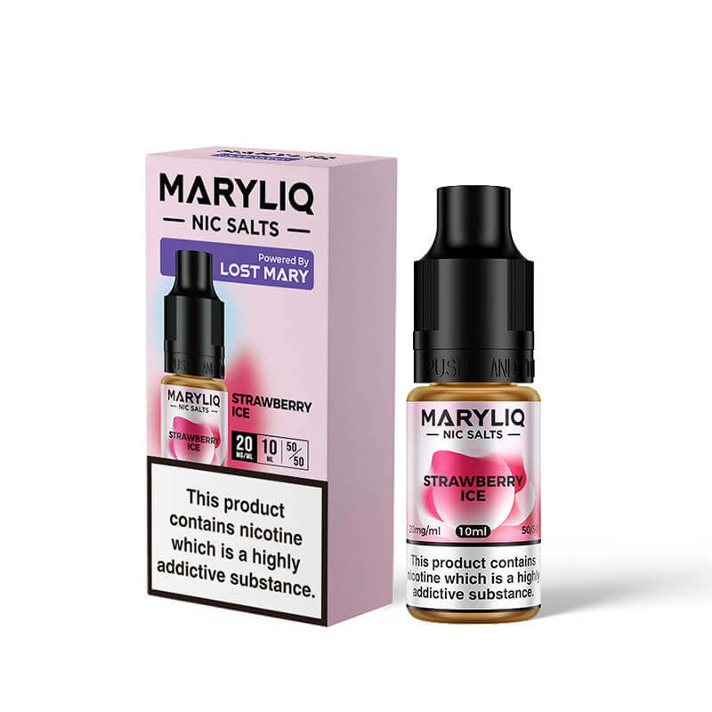 Lost Mary Maryliq Strawberry Ice 10ml Nic Salt E-Liquid