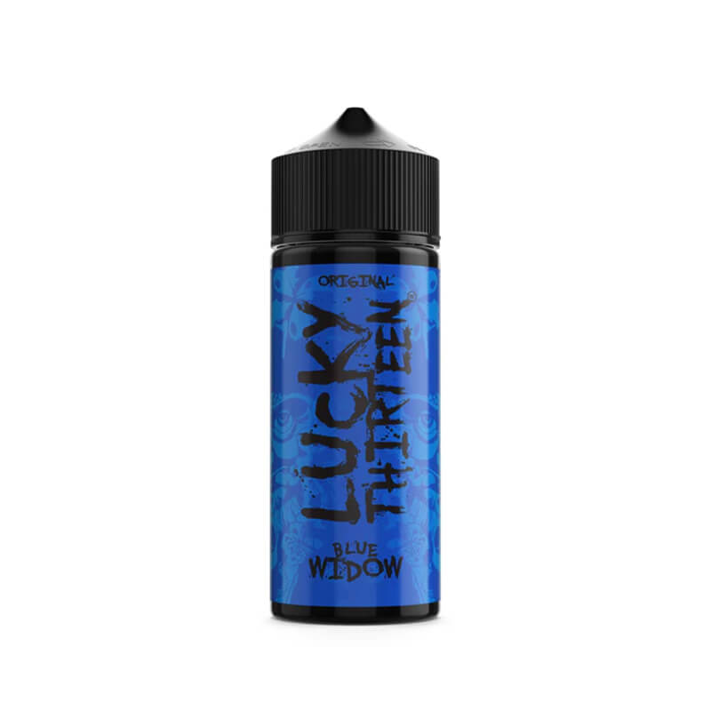 Lucky Thirteen Menthols Blue Widow 100ml Shortfill E-Liquid