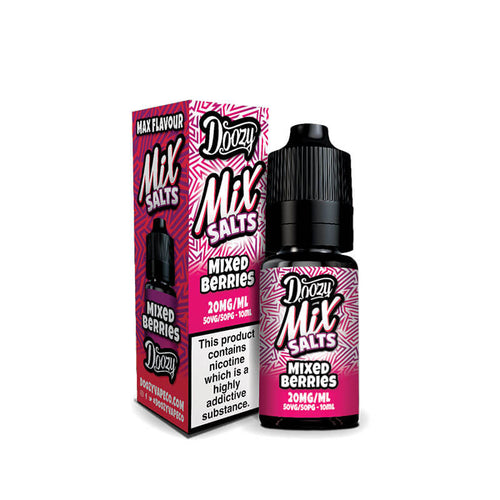 Doozy Vape Co Mix Salts Mixed Berries 10ml Nic Salt E-Liquid