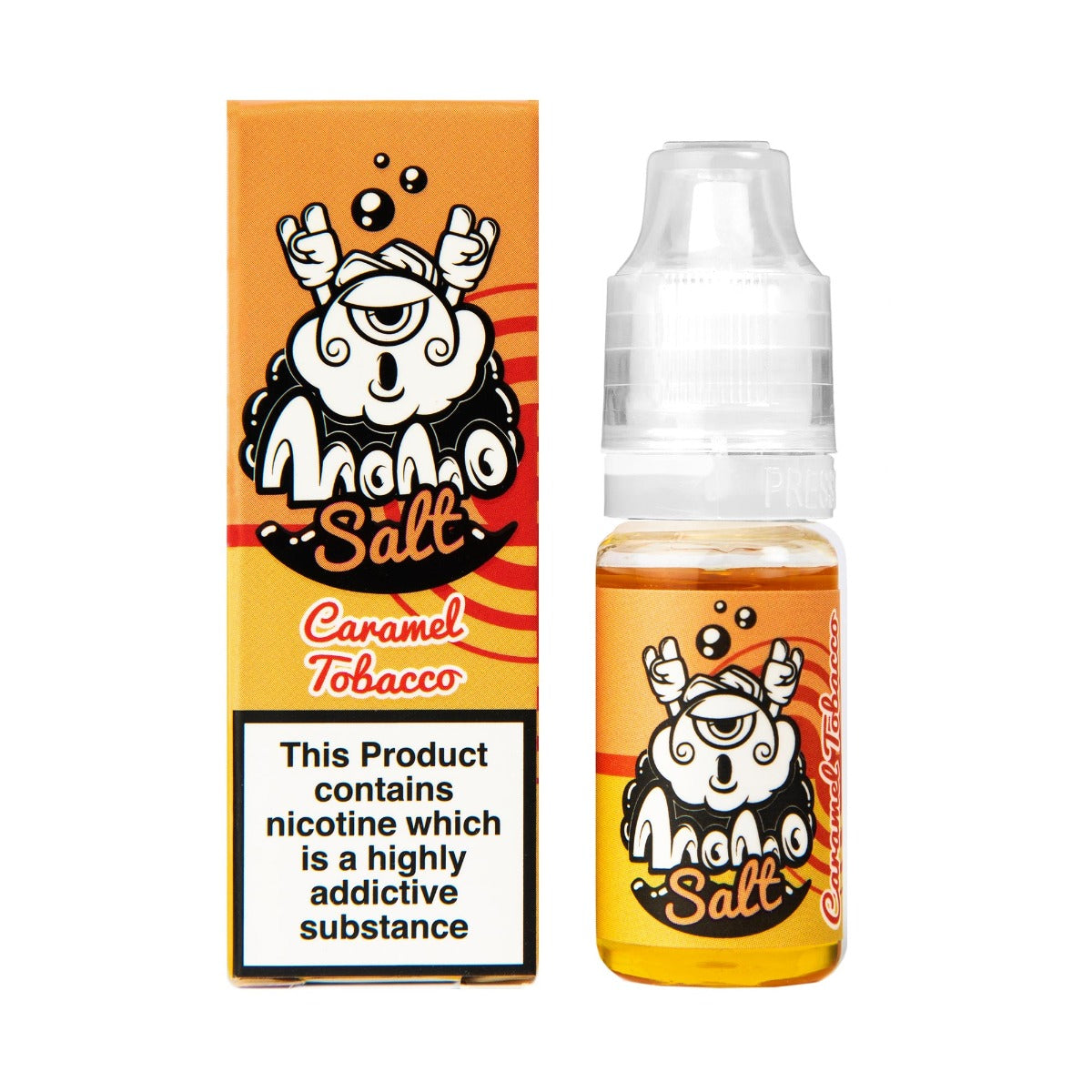 Momo Caramel Tobacco Nic Salt 20mg E Liquid