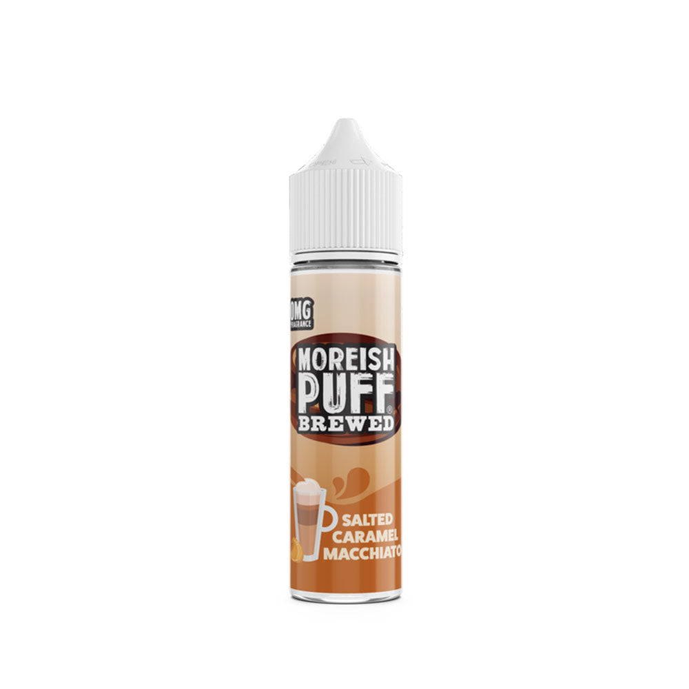 Moreish Puff Brewed Salted Caramel Macchiato 50ml Shortfill E-Liquid