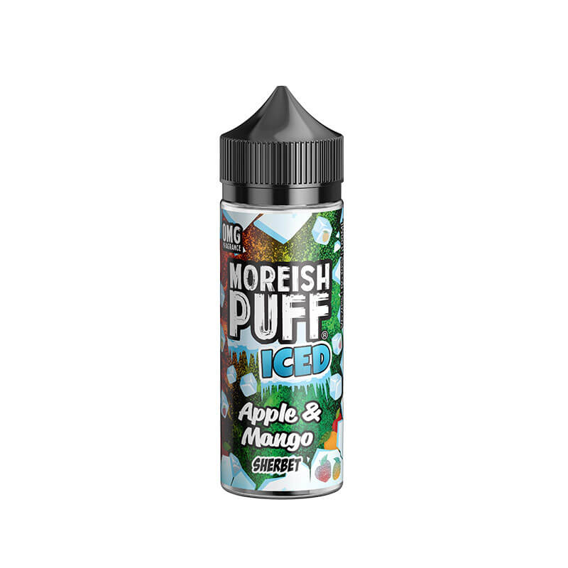 Moreish Puff Iced Apple & Mango Sherbet 100ml Shortfill E-Liquid