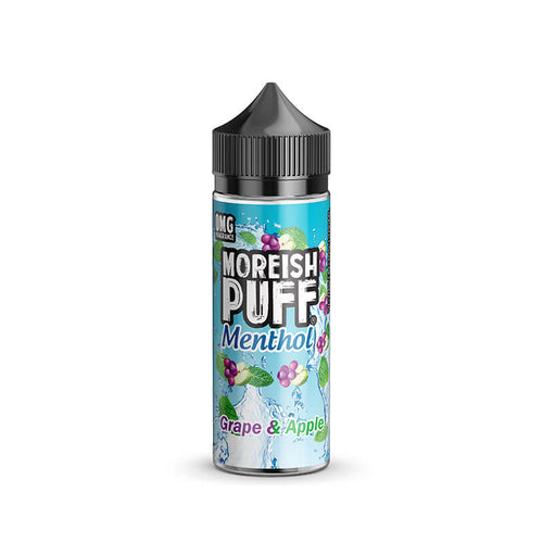 Moreish Puff Menthol Grape & Apple 100ml Shortfill E-Liquid