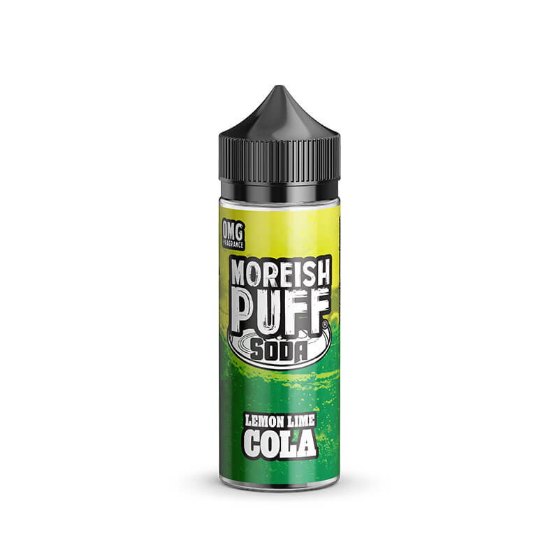 Moreish Puff Soda Lemon & Lime Cola 100ml Shortfill E-Liquid