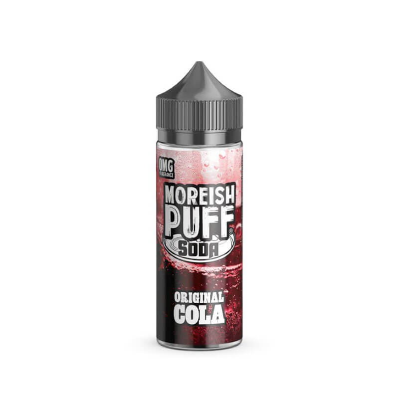 Moreish Puff Soda Original Cola 100ml Shortfill E-Liquid