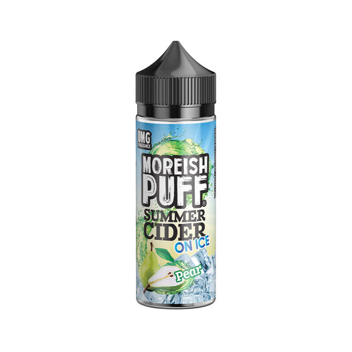 Moreish Puff Summer Cider On Ice Pear 100ml Shortfill E-Liquid