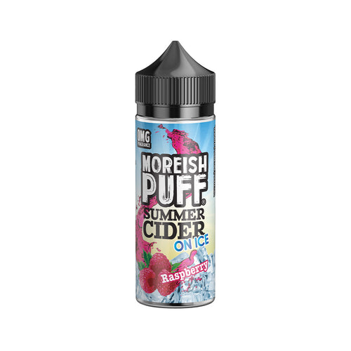 Moreish Puff Summer Cider On Ice Raspberry 100ml Shortfill E-Liquid