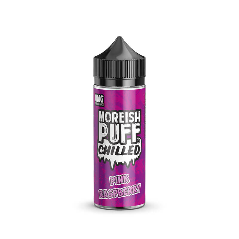 Moreish Puff Chilled Pink Raspberry 100ml Shortfill E-Liquid