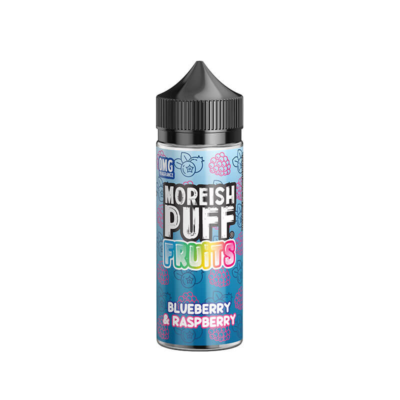 Moreish Puff Fruits  Blueberry & Raspberry 100ml Shortfill E-Liquid