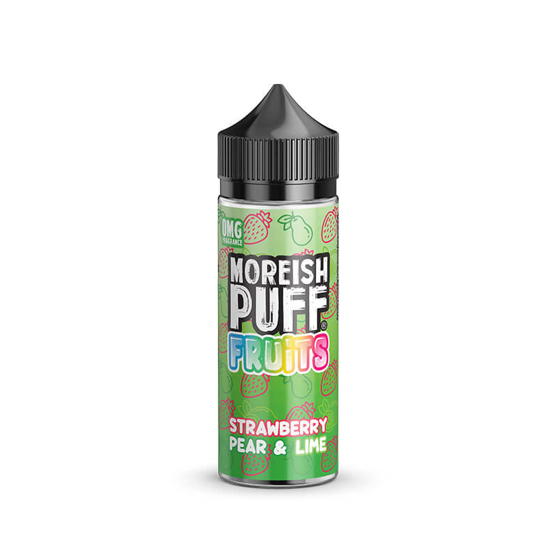 Moreish Puff Fruits  Strawberry Pear & Lime 100ml Shortfill E-Liquid