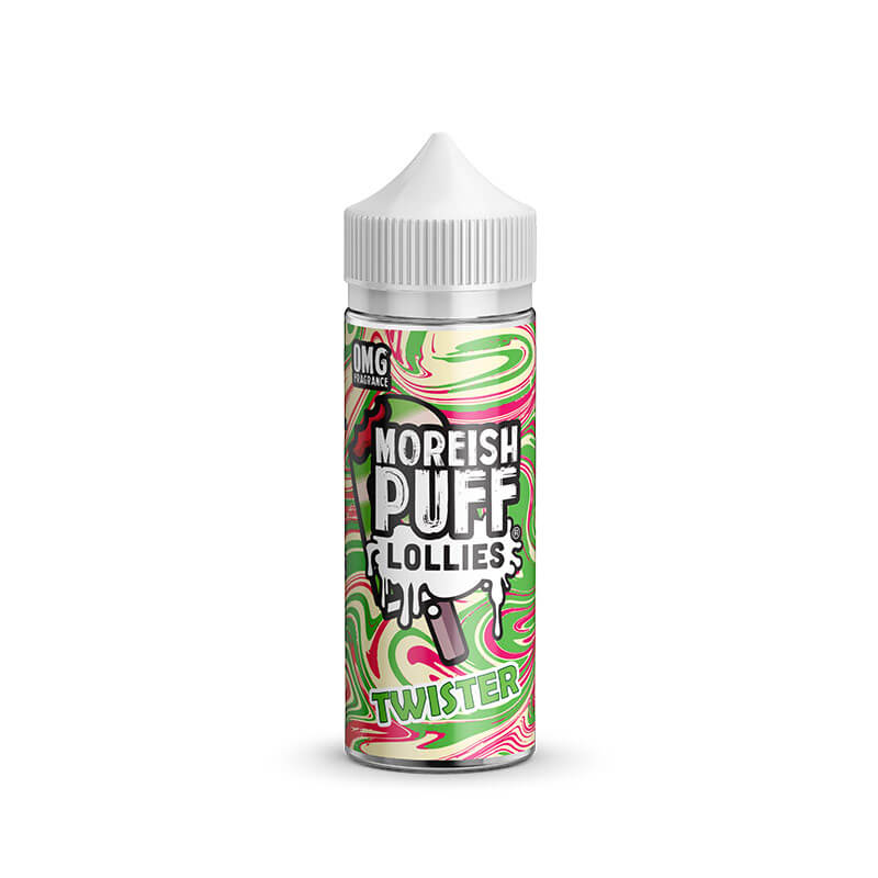 Moreish Puff Lollies Twister 100ml Shortfill E-Liquid