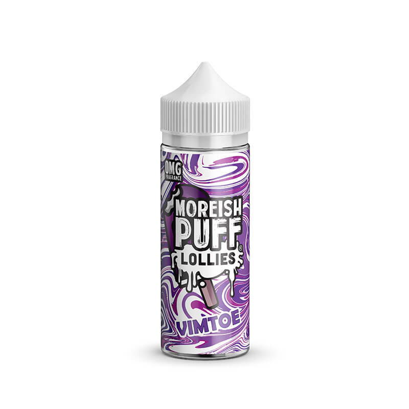 Moreish Puff Lollies Vimtoe 100ml Shortfill E-Liquid