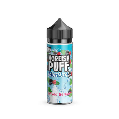 Moreish Puff Menthol Mixed Berries 100ml Shortfill E-Liquid