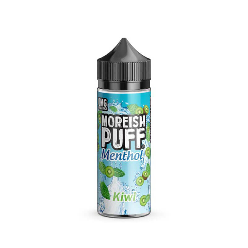 Moreish Puff Menthol Kiwi 100ml Shortfill E-Liquid