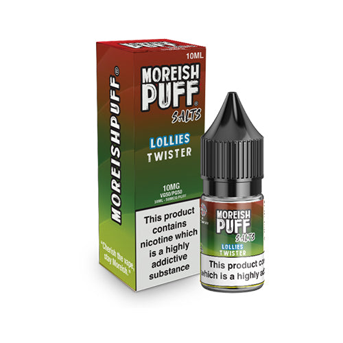 Moreish Puff Lollies Twister Nic Salt E-Liquid