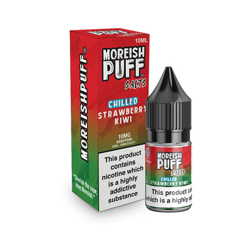 Moreish Puff Chilled Strawberry Kiwi Nic Salt E-Liquid